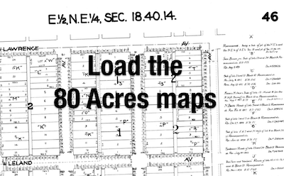 image of an 80 Acres map
